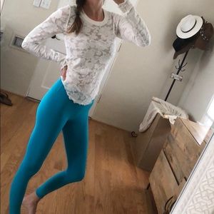 Free People Long-sleeve White Tee